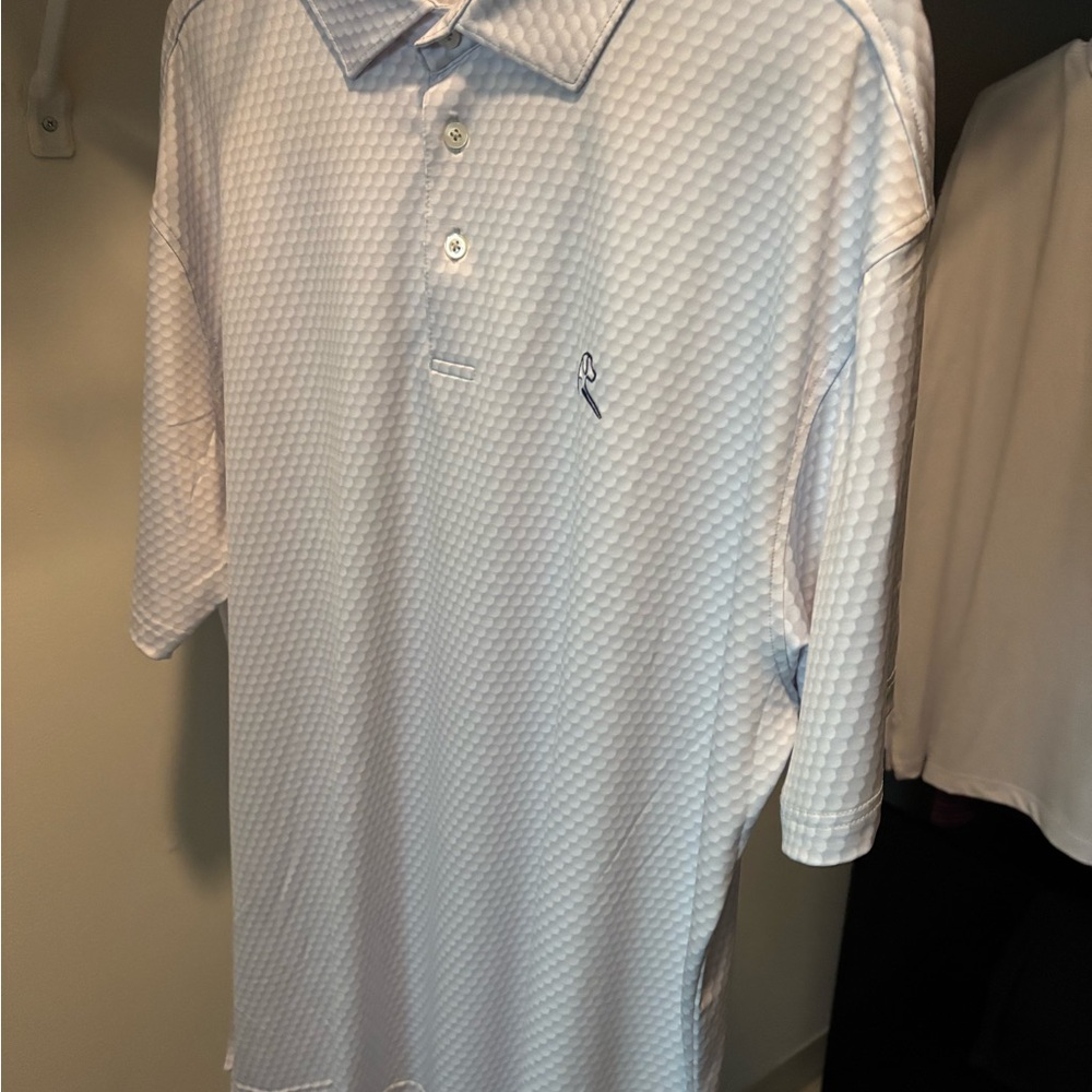 Rhoback Golf Ball Print Polo